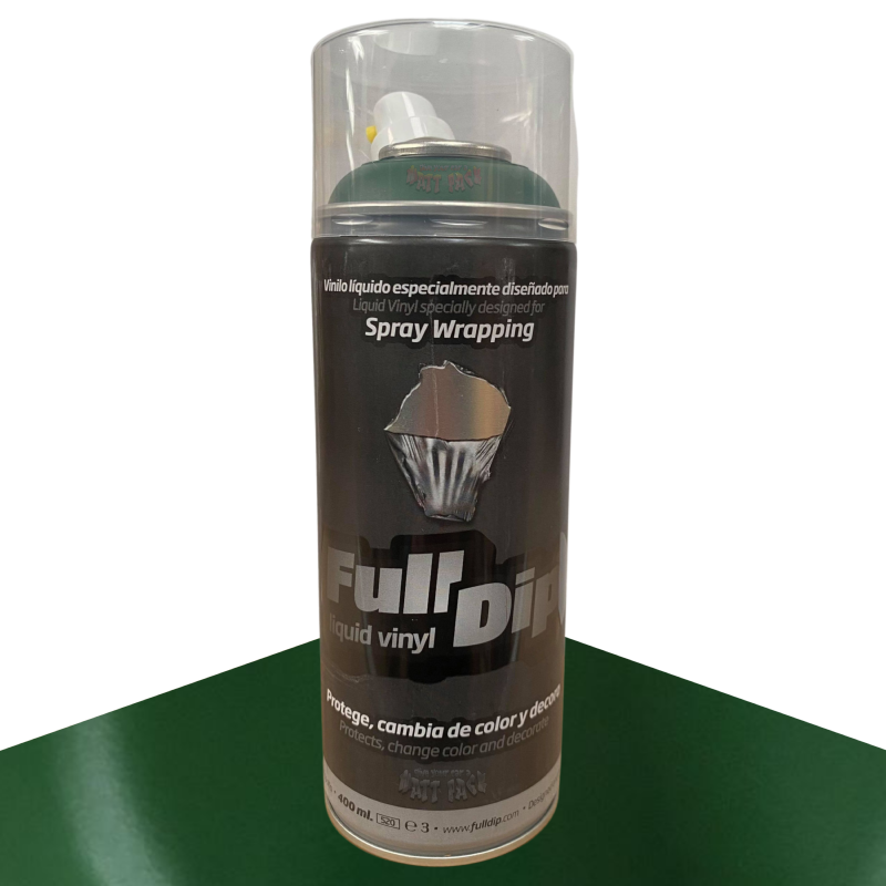 FullDip® 400 ml Aerosol - SOLID MATTE DARK CAMO GREEN (fld104)