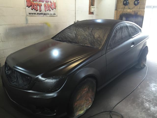 Matt-Pack Merc matte black base coat