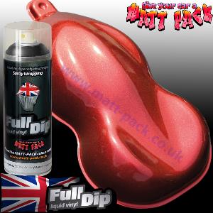FullDip Wheel Kit - Matt-Pack - STEALTH RED - Matte