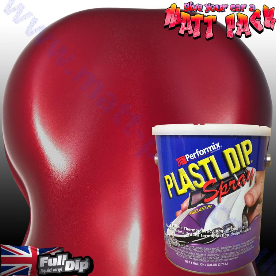 FLAME RED 1 US Gallon PDS PlastiDip®