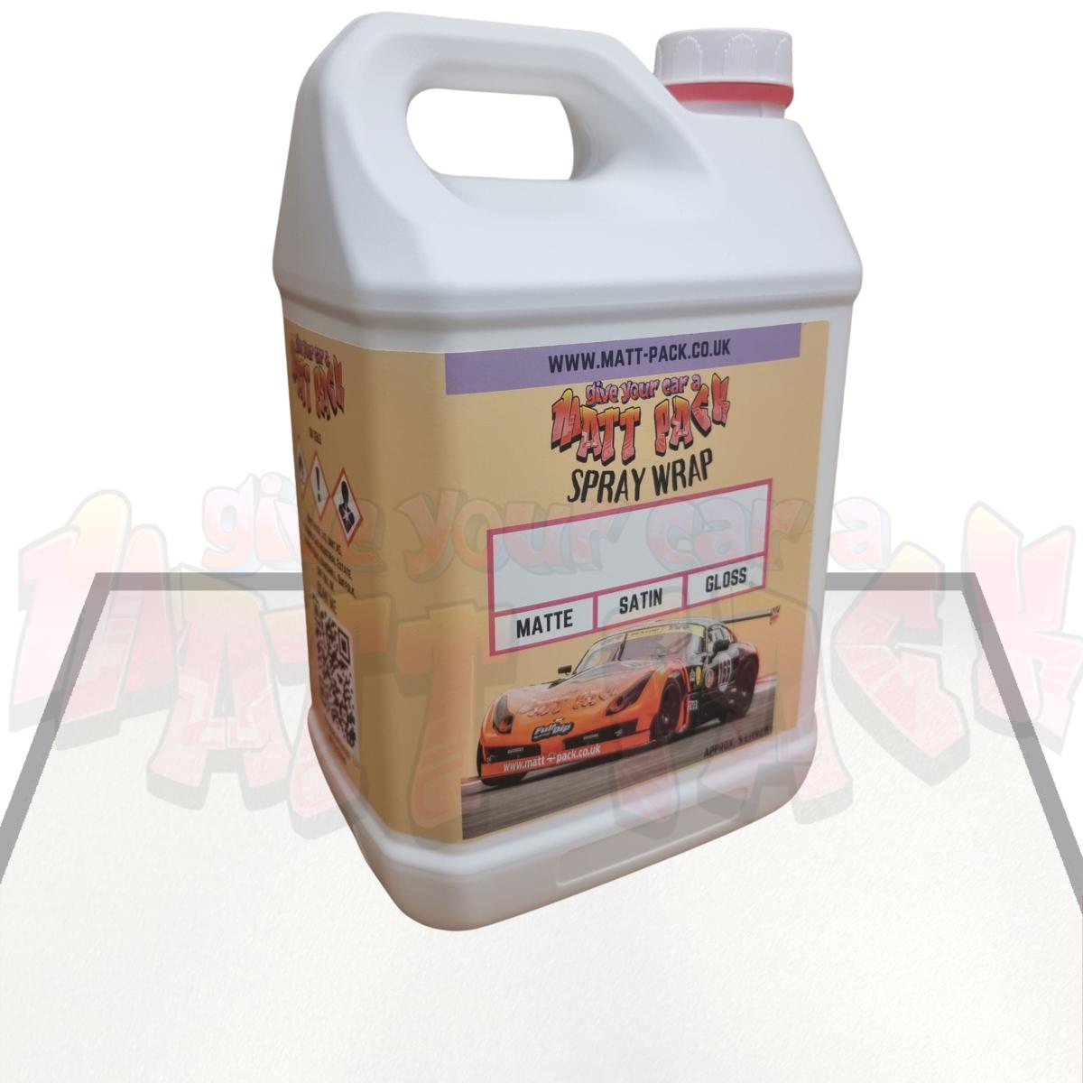 Matt-Pack Spray Wrap - 5 Litre MATTE