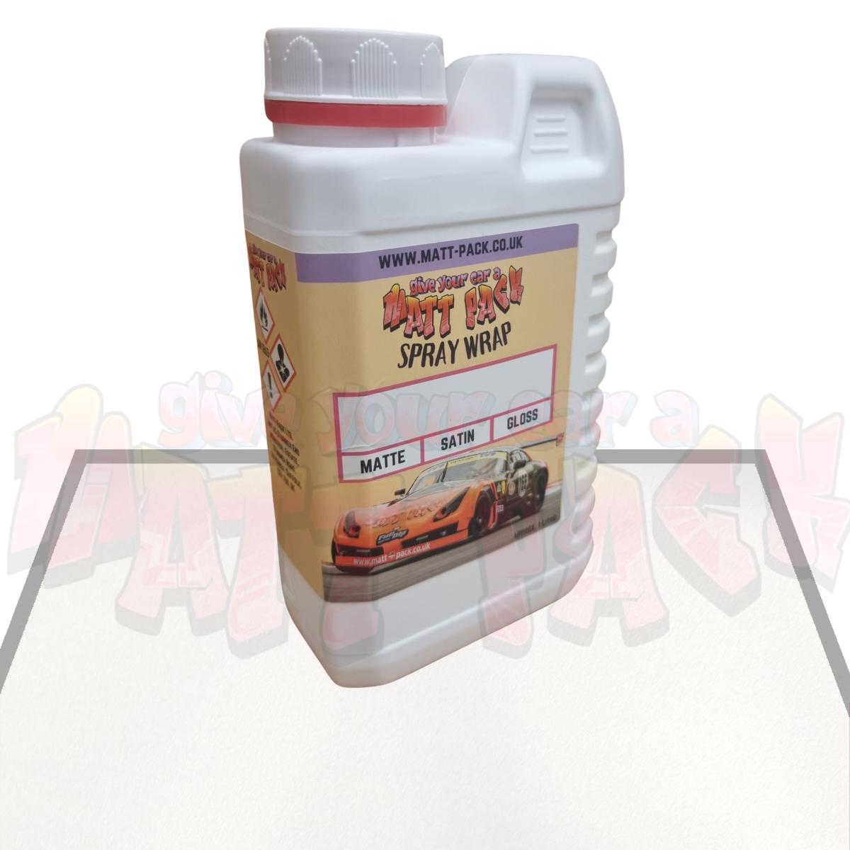 Matt-Pack Spray Wrap - 1 Litre MATTE