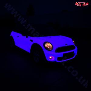 Purple Glow In The Dark Pigment