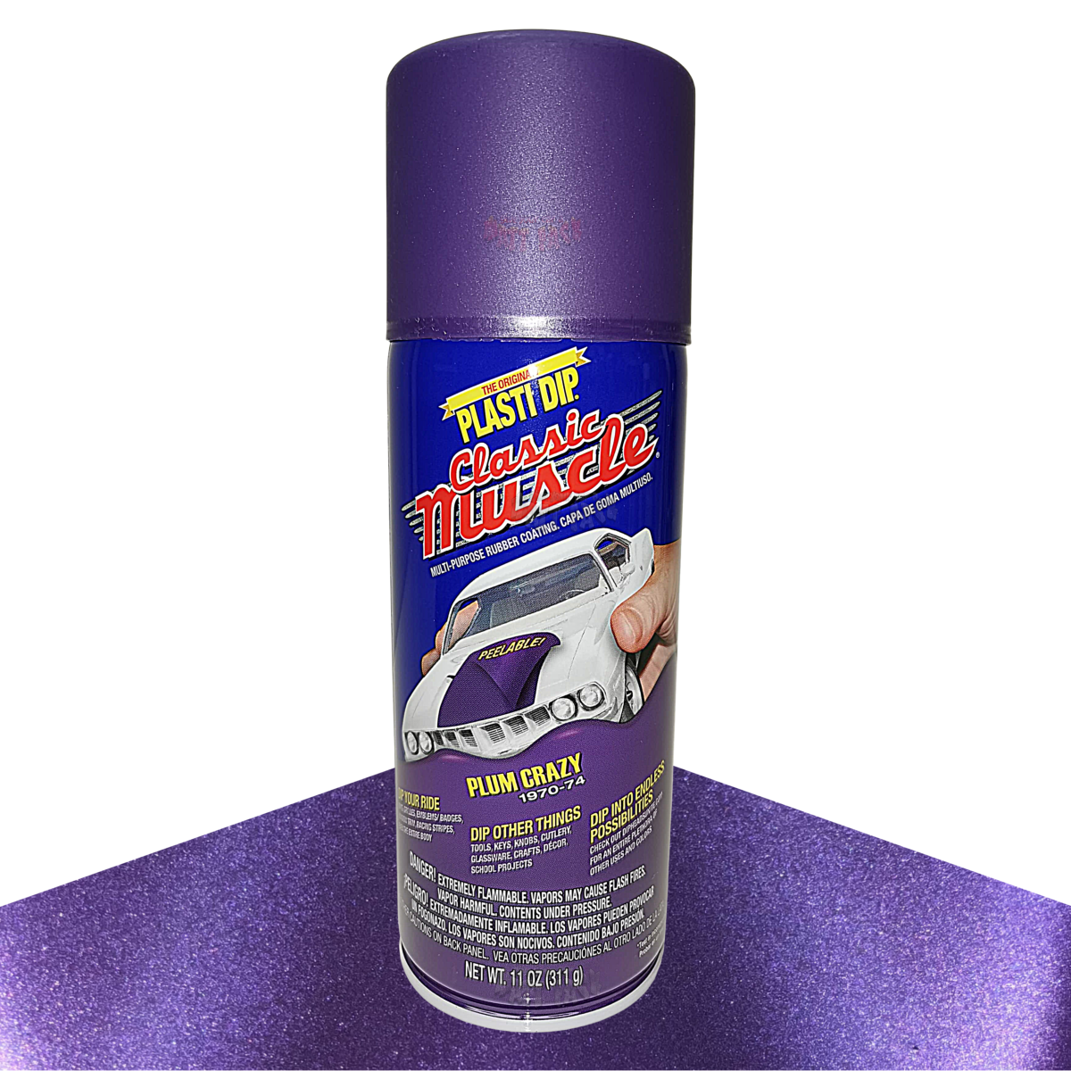 thumbnail image 2 of Plasti Dip Classic Muscle 50's Aqua Rubber Coating Spray - 11 Oz Can 2 of 4