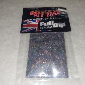 BLACK Holographic Prism Flake 200-250µ 10g