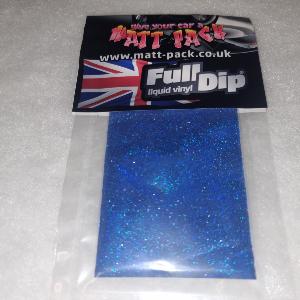 BLUE Holographic Prism Flake 200-250µ 10g
