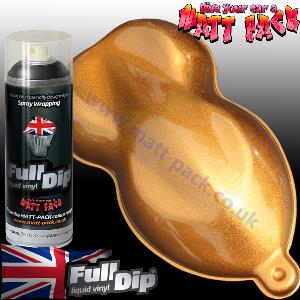 FullDip Wheel Kit - Matt-Pack - STEALTH GOLD - Gloss