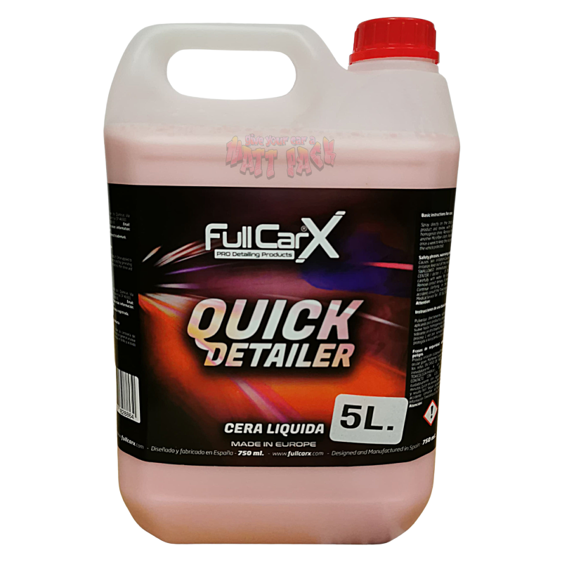 FullCarX® - Quick Detailer - BULK - 5L