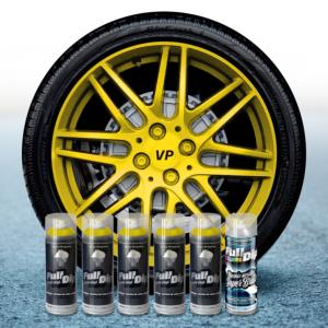 FullDip Wheel Kit - Metallic - YELLOW - Gloss