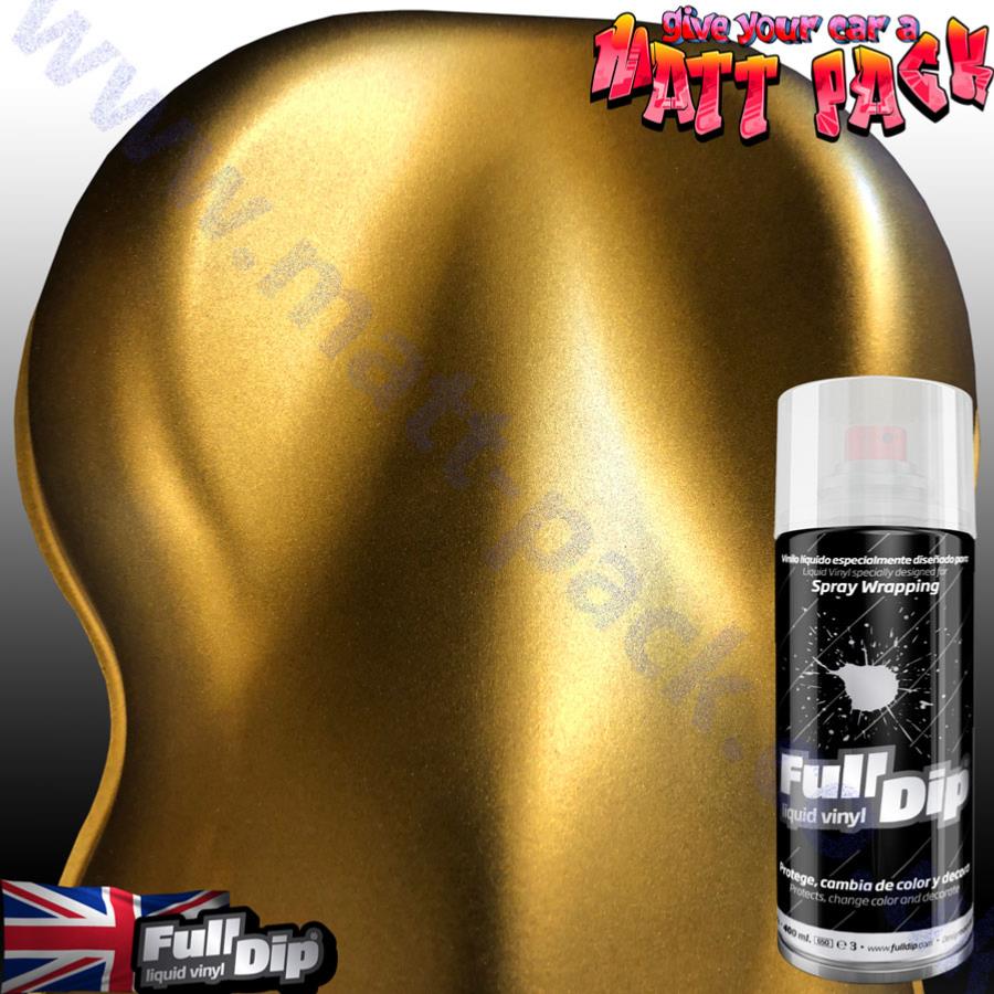 FullDip 400 ml Aerosol Vintage Gold Metallic Pearl (fld914)