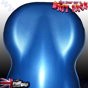 matt-pack ka fulldip liquid wrapped, spray wrapped in metallic blue. plastidip