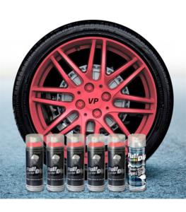 FullDip Wheel Kit - Metallic - PINK - Gloss