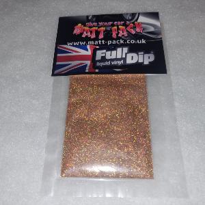 ORANGE Holographic Prism Flake 200-250µ 10g