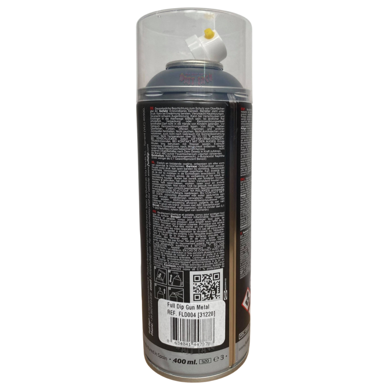 FullDip® 400 ml Aerosol Solid matte GUNMETAL GREY (fld004)