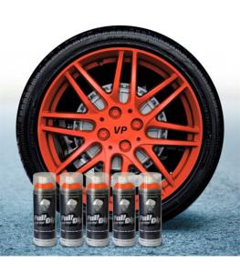 FullDip Wheel Kit - Metallic - ORANGE - Matte