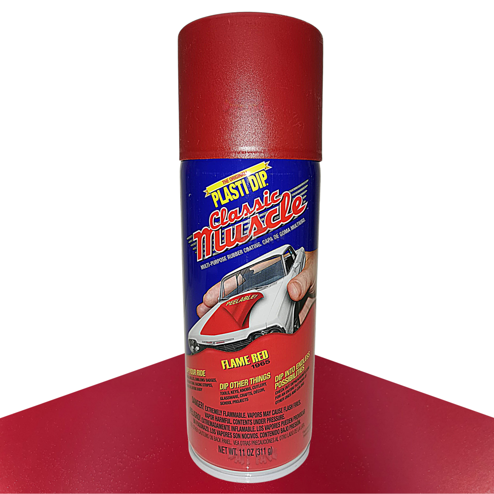 Plasti Dip® 311g Aerosol - Classic Muscle MATTE FLAME RED