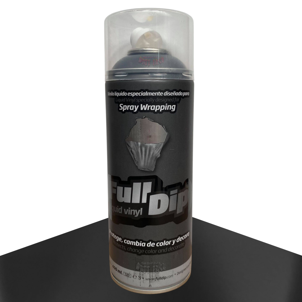 VINILO LIQUIDO FULL DIP SPRAY NEGRO MATE