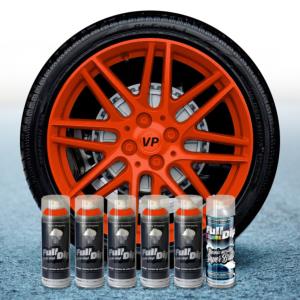 FullDip Wheel Kit - ORANGE - Gloss