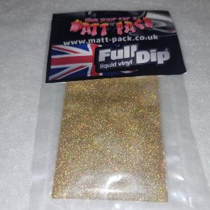 YELLOW Holographic Prism Flake 200-250µ 10g