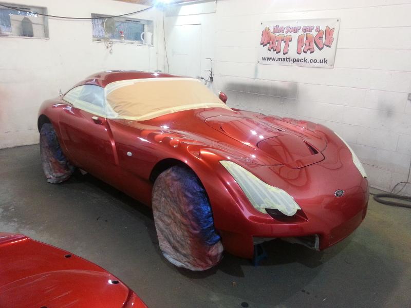 TVR Sagaris masked