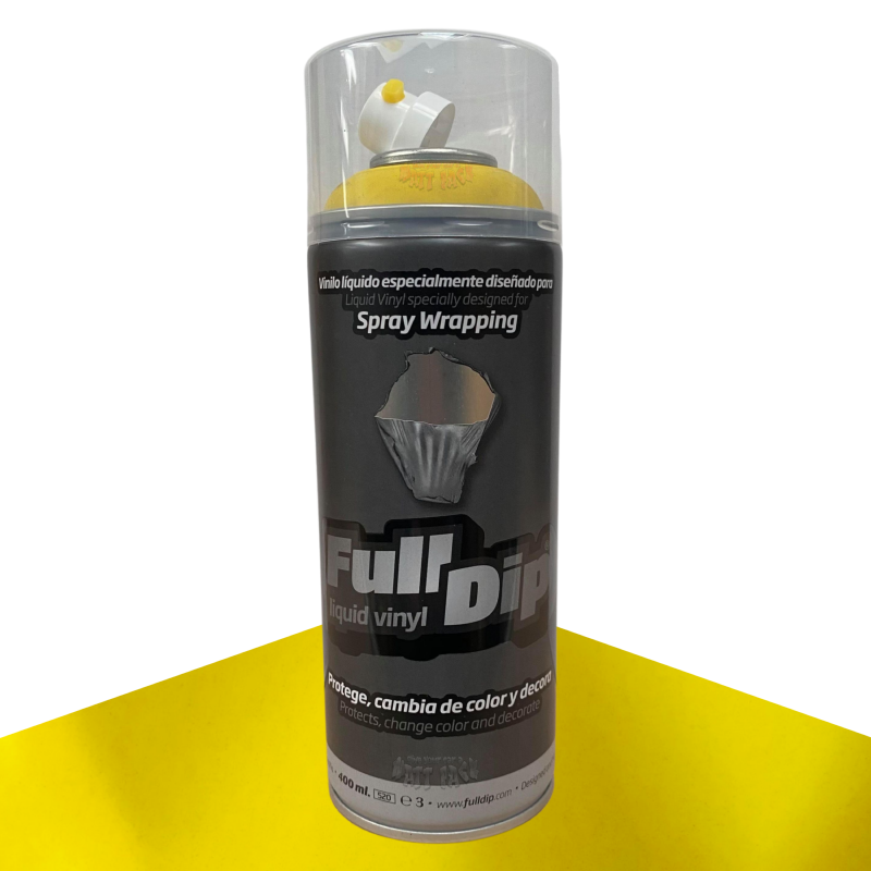 FullDip® 400 ml Aerosol - Solid MATTE YELLOW (fld006)