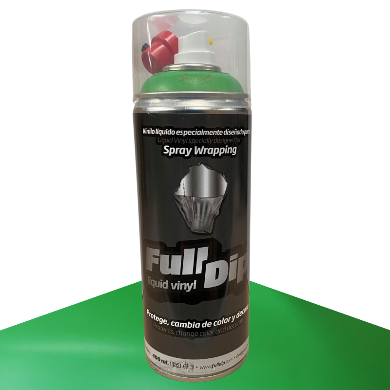 FullDip® 400 ml Aerosol - Solid MATTE LIME GREEN (fld018)