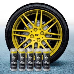 FullDip Wheel Kit - Metallic - YELLOW - Matte