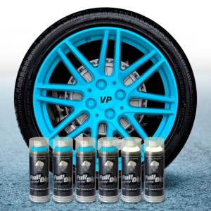 FullDip Wheel Kit - Fluorescent - BLUE - Matte