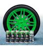 FullDip Wheel Kit - LIME GREEN - Gloss