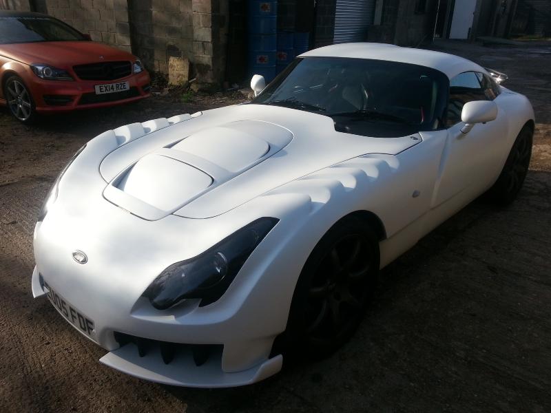 TVR Sagaris Silver Pearl Peeled