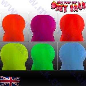 Matt-Pack Pigments - Fluorescent (Blaze) Colour Range