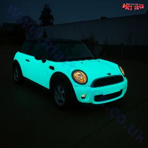 Cyan Glow In The Dark Pigment