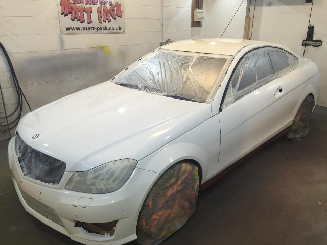 Matt-Pack Merc cleaned up and ready to dip