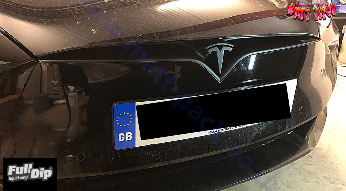 Black, De-chrome, Blacked out, Front, Grill, Badge, AutoFlex Express™ AFX, FullDip, Genuine USA Plasti Dip, Sprayable Paint, Peelable Paint, Spraywrap, PlastiDip, Gloss, Matte, Satin