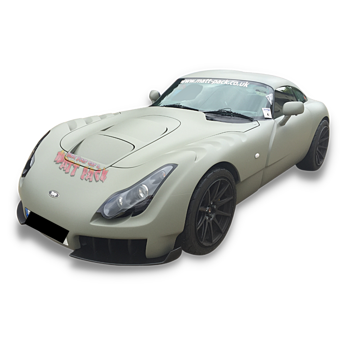 TVR, Sagaris, Nato, Grey, Green, Matte, Peelable Paint, Sprayable, Spray Wrap, Plasti Dip, PlastiDip, FullDip, AutoFlex Express, AFX, Bright, Matt Pack