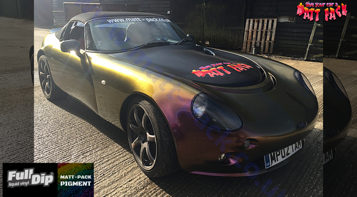 CS2V-V, Gold, Violet, Purple, Chameleon, Flip, Shift, AutoFlex Express™ AFX, FullDip�, Genuine USA Plasti Dip�, Sprayable Paint, Peelable Paint, Spraywrap, PlastiDip, Gloss, Matte, Satin