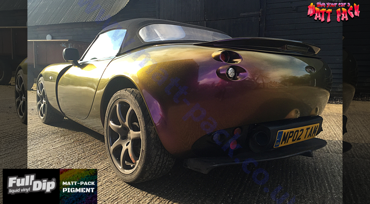 CS2V-V, Gold, Violet, Purple, Chameleon, Flip, Shift, AutoFlex Express™ AFX, FullDip�, Genuine USA Plasti Dip�, Sprayable Paint, Peelable Paint, Spraywrap, PlastiDip, Gloss, Matte, Satin